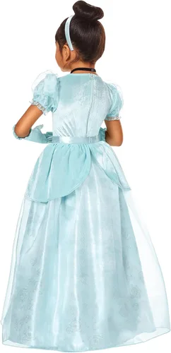 Vista 2 de Spirit Halloween Disfraz de Cenicienta de princesa de Disney, con licencia oficial, cosplay de princesa de Disney