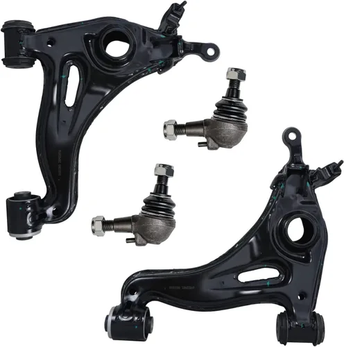 Vista 125 de Detroit Axle - Kit de brazos de control delantero para Acura 2004-2008 TSX 2003-2007 Honda Accord, 2 ensamblajes de brazos de control inferiores 2