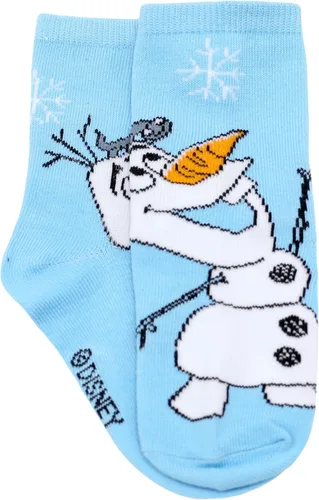 Vista 6 de Disney Juego de calcetines de Frozen para niñas pequeñas