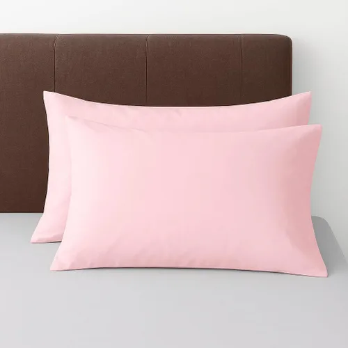Vista 20 de Kotton Culture Juego de 2 fundas de almohada estándar de 20 x 26 pulgadas, fundas de almohada decorativas, 100% algodón egipcio de 600 hilos