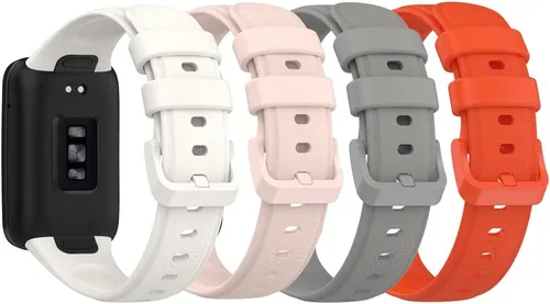 Vista 9 de Senter Correa de silicona suave de liberación rápida para reloj inteligente Huawei Band 7 Pro
