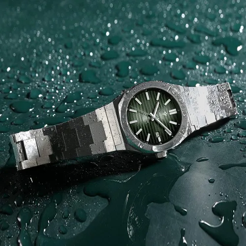 Vista 6 de CADISEN Reloj mecánico automático para hombre relojes casuales para hombre zafiro impermeable