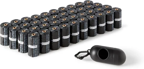 Vista 12 de Amazon Basics Bolsas para excrementos de perro, 120 unidades, mejoradas para garantizar a prueba de fugas, sin perfume, color negro