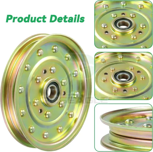 Vista 6 de 1-633109 Polea tensora reemplaza 132-9424 Exmark 126-7685 116-4667 Husqvarna 539102610 para Exmark Lazer Z 60 pulgadas, Toro Z400 Z500 Z580 Z553 Z