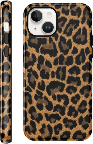 Vista 63 de Funda de teléfono con estampado de guepardo para iPhone 7/8/SE 2020/2022 de 4.7 pulgadas, funda de lujo con diseño de leopardo marrón coqueta a