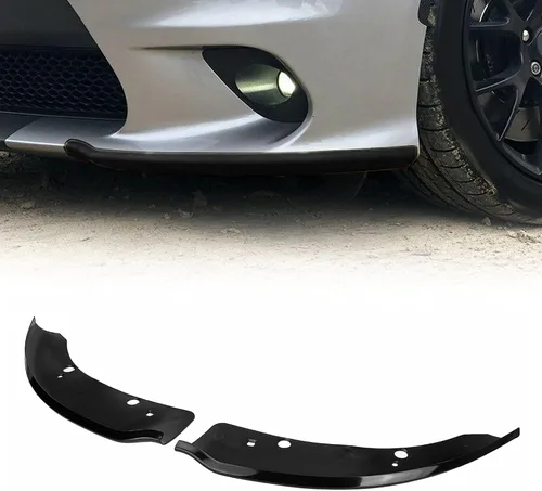Vista 5 de Protector divisor de labios para parachoques delantero de reemplazo para Dodge Charger Scat Pack/SRT modelos 2015-2024 2025 y GT/RT/SCAT modelos