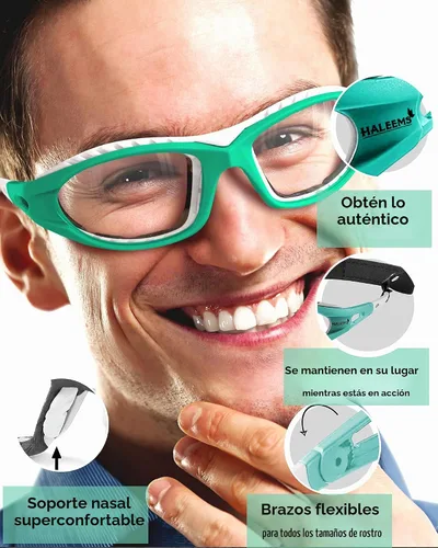 Vista 7 de Gafas para cebolla - Lentes de cocina para picar, cortar y cocinar, antivaho y antiarañazos
