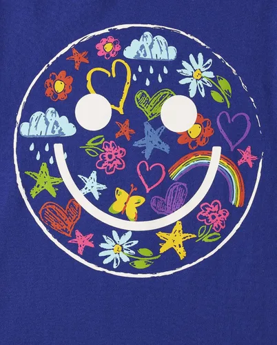 Vista 2 de The Children's Place girls Long Sleeve Graphic T shirt