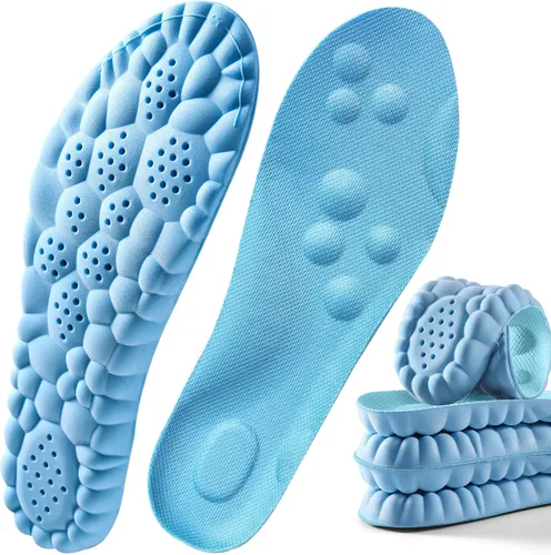 Vista 19 de Plantillas 4D Cloud para mujeres y niños, plantillas de soporte de arco, plantillas de espuma viscoelástica, plantillas de zapatos deportivos