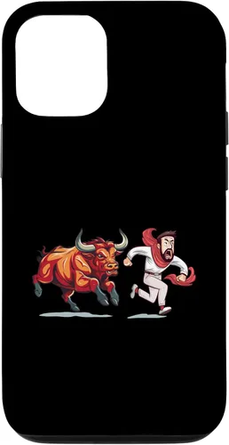Vista 25 de Funda para iPhone 15 Pro Saint Fermin Bulls Running