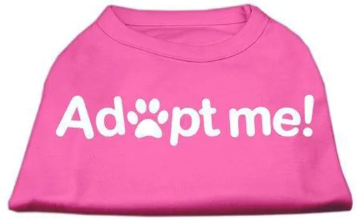 Vista 5 de Mirage Pet Products Adopt Me - Camisa con serigrafía, pequeña, color negro