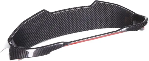 Vista 5 de Cubierta de marco de panel de salpicadero compatible con Lamborghini URUS 2018-2023, accesorios de decoración de moldeo de tablero de fibra