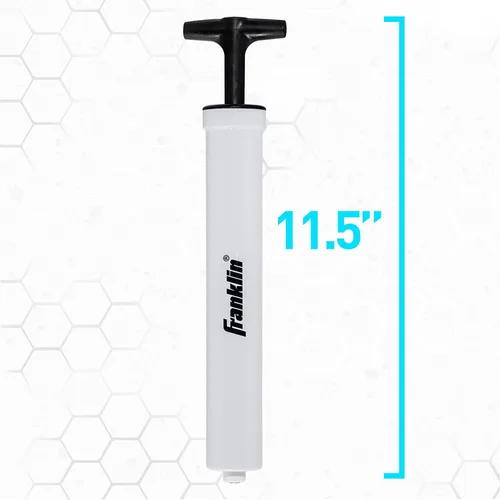 Vista 6 de Franklin Sports - Bomba de inflado de aire para pelotas deportivas, pelota de fútbol, baloncesto + bomba de fútbol con aguja, 11.5 pulgadas