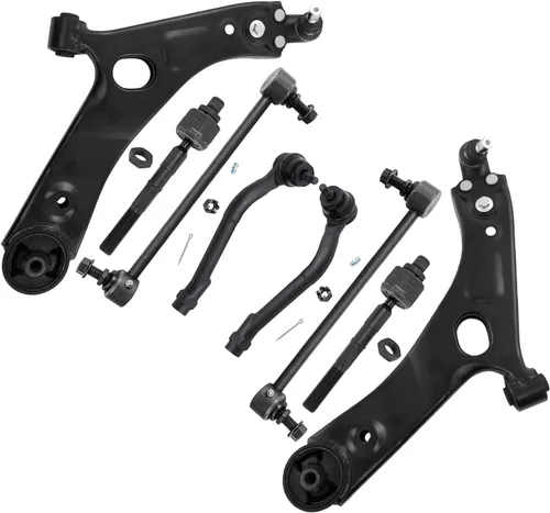Vista 221 de Detroit Axle - Kit de brazos de control de extremo de 8 piezas para Toyota 2001-2003 Highlander 2002-2003 Camry Lexus ES300, 2 conjuntos de brazos