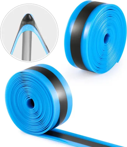 Vista 3 de Julai Revestimiento de neumáticos para bicicleta de carretera, protector plano de tubo de bicicleta compatible con 700C 27" 2 Pcs Bike Tire