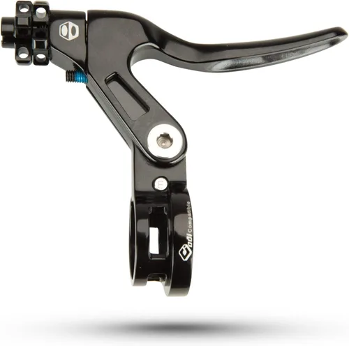 Vista 12 de Box One Genius - Palanca de freno BMX con abrazadera, tres palancas de freno reversibles de punto en V forjado en frío, alcance ajustable