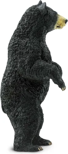 Vista 5 de Safari Ltd. Figura de oso negro de pie, figura realista de 4 pulgadas, juguete educativo para niños, niñas y niños a partir de 3 años