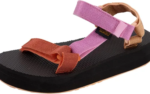 Vista 9 de Teva Sandalia metálica universal de forma media unisex para niños, Metálico