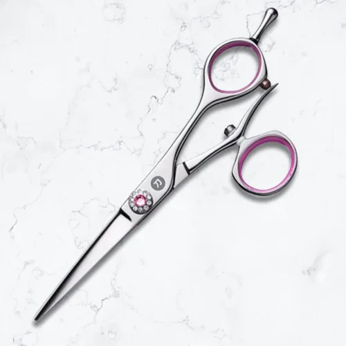 Vista 3 de Saki Sakura - Tijeras giratorias para peluquería (5.5, acero)