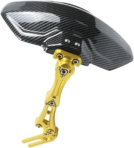 Vista 3 de Universal motocicleta rueda trasero guardabarros neumático Splash para TMAX 530 GN125 Z900, B