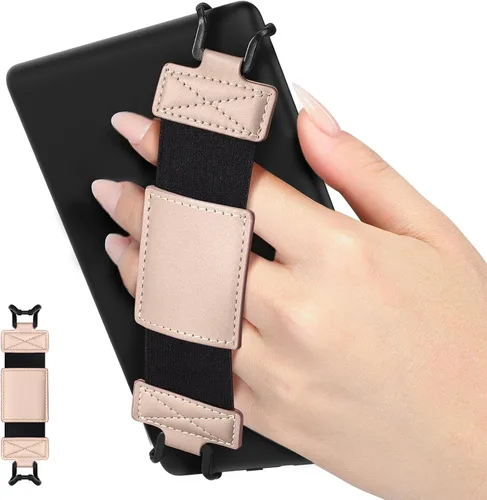 Vista 22 de MoKo Correa de mano suave para Kindle eReaders Fire Tablet de 6-8" Kindle/Kobo/Voyaga/Lenovo/Sony Kindle E-Book Tablet, Correa de mano versátil