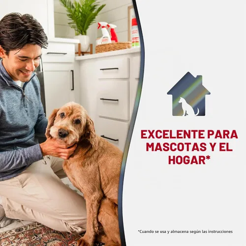 Vista 8 de Nature's Miracle Eliminador avanzado de manchas y olores para perros para desastres severos de los perros Enzymatic Cleaner Eliminates the