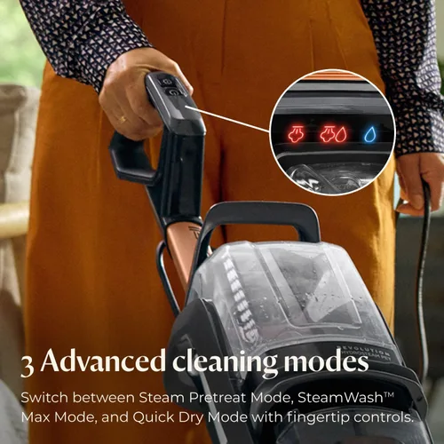 Vista 3 de BISSELL Revolution HydroSteam Pet Carpet Cleaner, 3432