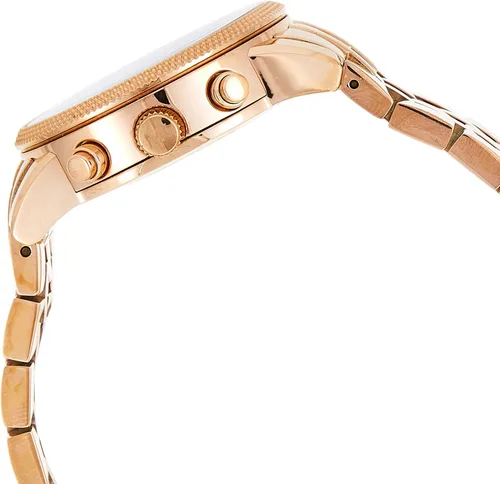 Vista 3 de Reloj Michael Kors Ritz MK6077 de pulsera color oro rosa para mujer