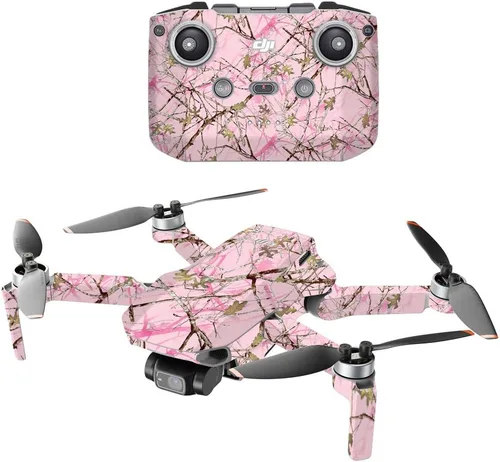Vista 10 de MightySkins - Compatible con DJI Mini 2 Dron portátil - Artic Camo Funda protectora de vinilo duradera y única Fácil de aplicar, quitar