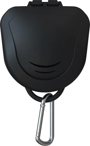 Vista 2 de Estuche para protector bucal ventilado (negro)