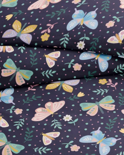 Vista 16 de Juego de funda de edredón para niños tamaño completo - Juego de funda de edredón de microfibra arcoíris de 3 piezas y 2 fundas de almohada
