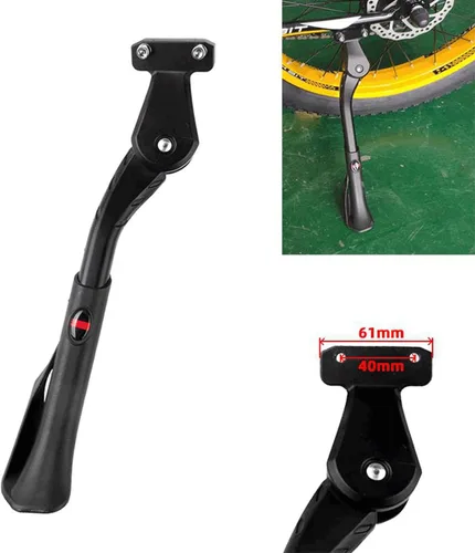 Vista 6 de Yiju Soporte de bicicleta ajustable -29" Reposapiés trasero para bicicleta de montaña