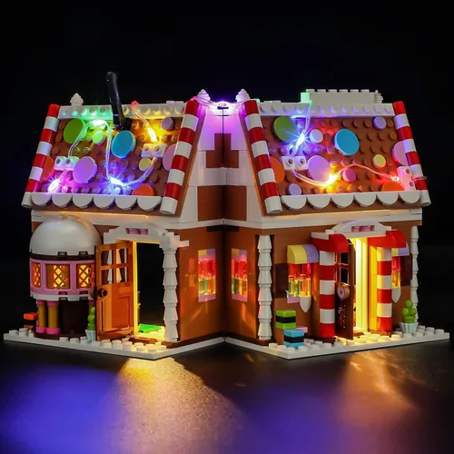 Vista 10 de BRIKSMAX Kit de luz 2.0 compatible con Lego Icons Holiday Express Train 10361 Sets de construcción - Kits de iluminación LED (solo accesorios)