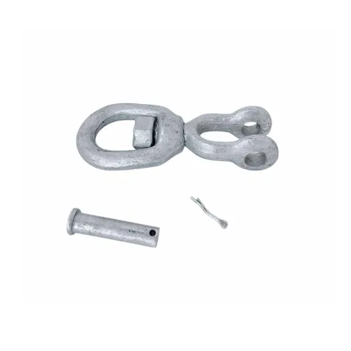 Vista 5 de Marina Amarre Galvanizado Mandíbula Ojo Giratorio 5/8" WLL 5200 lbs Cap