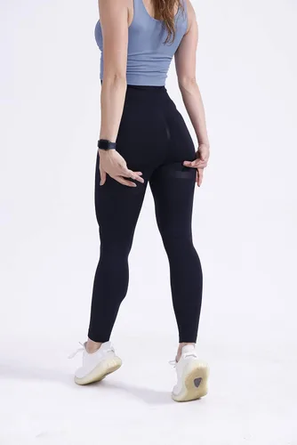 Vista 2 de RFYGUYFD Leggings de entrenamiento de cintura alta para mujer, pantalones de entrenamiento para correr, fitness, levantamiento de glúteos
