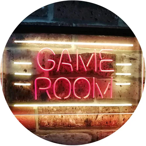 Vista 13 de ADVPRO Game Room Man Cave Bar Display Dual Color LED Neon Sign Azul y Rojo 12 "x 8.5" st6s32-i2338-br azul y Red