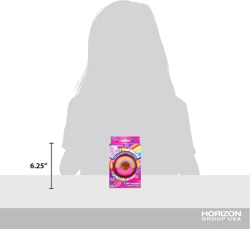Vista 7 de Donut Worries Make & Create Positivity Jewelry, kits de cuentas coleccionables 2 en 1, joyas significativas para niñas adolescentes, haz tu propio
