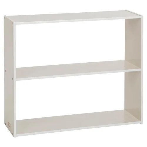 Vista 13 de ECR4Kids Streamline 2-Shelf Double-Sided Storage Cabinet, 30in, Classroom Furniture, Grey Wash