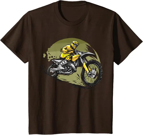 Vista 57 de Camiseta de motocross Supermotard Enduro, Negro, S
