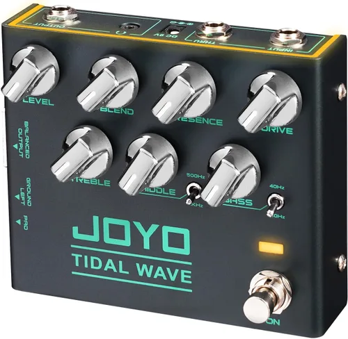 Vista 7 de JOYO Pedales de Bajo para Guitarra, Pedal de Efecto Compresor con Perillas de Compresión Precisas, Bajo Ruido y Alto Rango de Control Dinámico