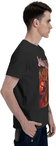 Vista 4 de Mans - Camisetas de algodón de manga corta para verano, popular