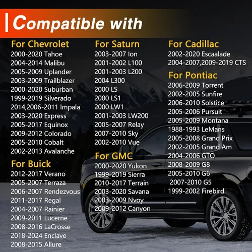 Vista 4 de Sensor de temperatura del refrigerante, sensor de temperatura del agua ECT, interruptor de temperatura compatible con Chevrolet Tahoe Malibu Equinox