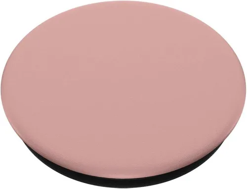 Vista 2 de Simple Chic Sólido Rosa Pálida Color - Pastel Blush Rosa PopSockets PopGrip: Agarre intercambiable para teléfonos y tabletas