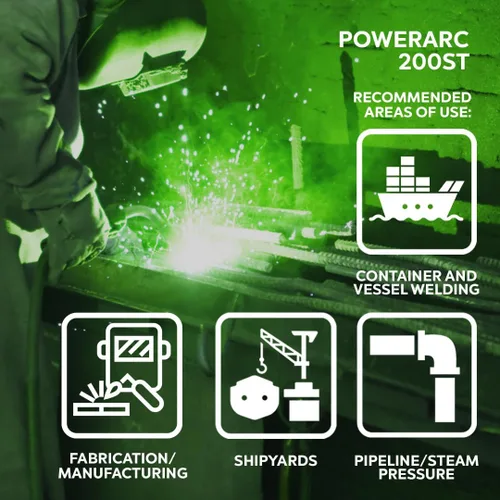 Vista 3 de PowerARC 200ST 200amp TIG Stick IGBT soldador 110/220 voltaje dual