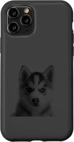 Vista 27 de Chic Husky Puppy for Dog Mom and Paw Parents Case for iPhone 16