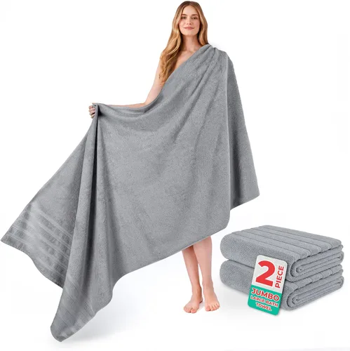 Vista 20 de American Soft Linen 100% Cotton Luxury Turkish Towels, 2PC 35x70 Bath Sheet