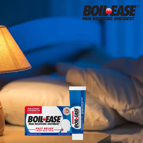 Vista 3 de Boil Ease Pomada para aliviar el dolor, 1 onza