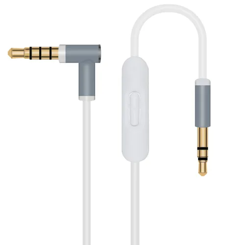 Vista 12 de Alitutumao Cable de audio de repuesto Solo4 con micrófono y control, compatible con Beats por Dr Dre Auriculares Solo4/3/2 Studio Pro Detox Wireless