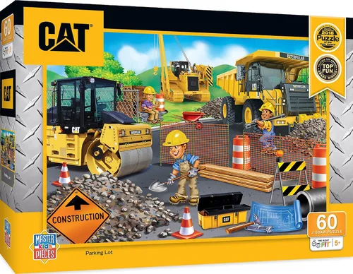 Vista 9 de MasterPieces Caterpillar - Building Time - Rompecabezas de 100 piezas