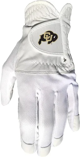 Vista 18 de Guante de golf para mano izquierda de Team Golf NCAA para hombre, para jugadores diestros, talla única, incluye marcador de bola magnético extraíble